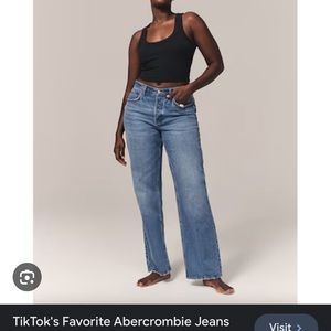 ABERCROMBIE & FITCH The ‘90s Baggy Low Rise Jeans
